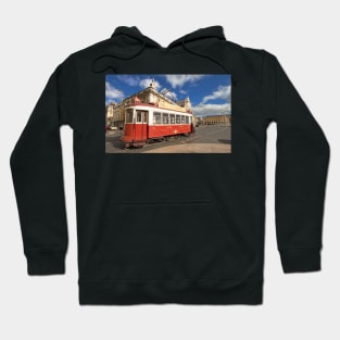 Eléctrico. The tram in Lisbon. Hoodie